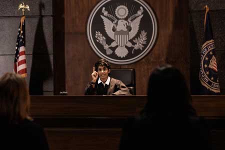 judge in court